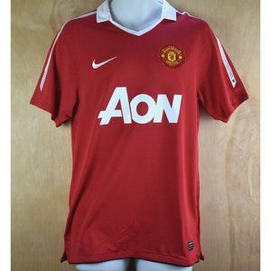 Nike Mens Dri Fit Manchester United Red Jersey Home 2010-2011 Size S  382469-623